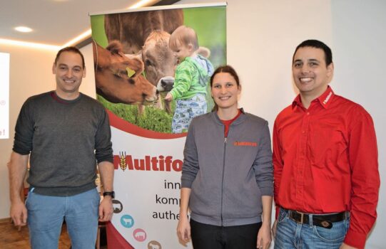 Remo Wyss, Sybille Baumann und Michael Leu (von links) waren die Referenten an der Multiforsa-Fachtagung.